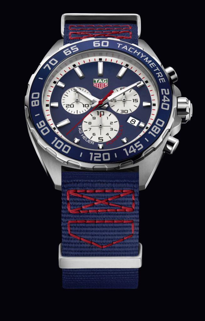 TAG Heuer Red Bull Chronograph CAZ1018.FC8213 THF1 SPECIAL EDITION RED BULL TEXTILE STRAP - PACKSHOT 2016
