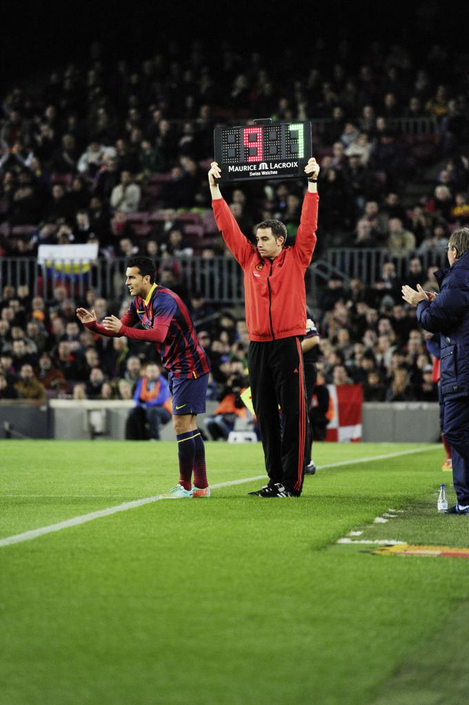 Maurica Lacroix FC Barcelona Anzeigetafel Fußball-Uhr