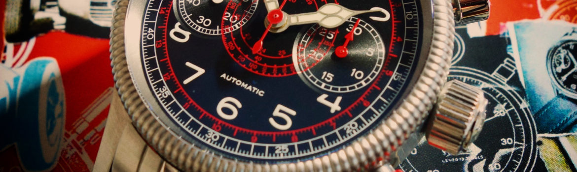 Hanhart TachyTele Vintage Retro Chronograph