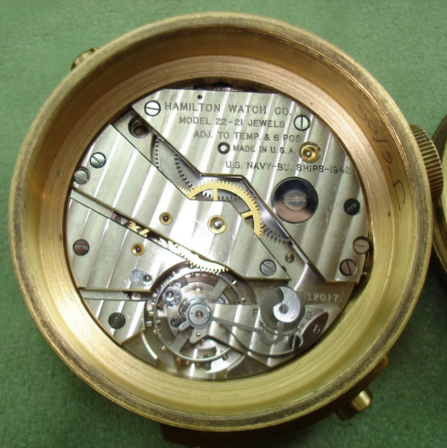 Hamilton Marine Chronometer Schiff
