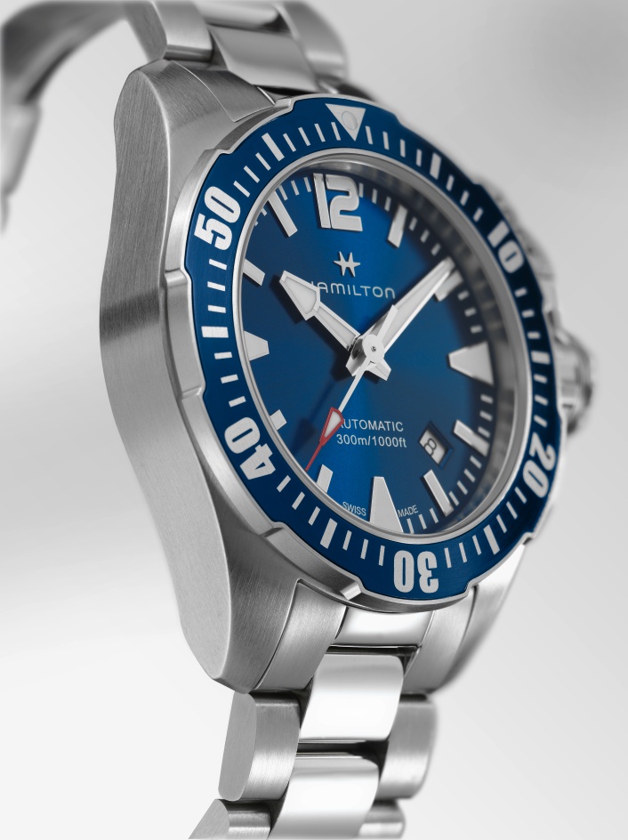 Hamilton Khaki Navy Frogman H77705145_blau