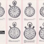 Guinand Chronographen Taschenuhren Vintage Katalog