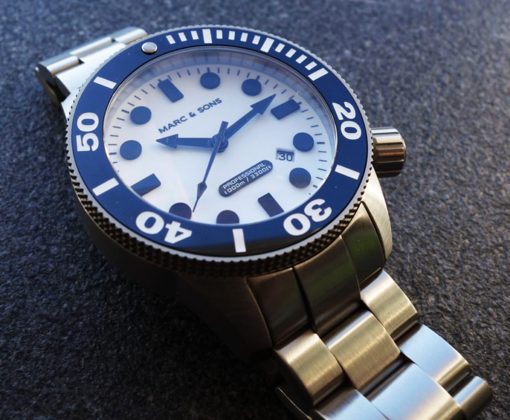 Marc & Sons MSD-027 Leuchtkeks Taucheruhr Diver