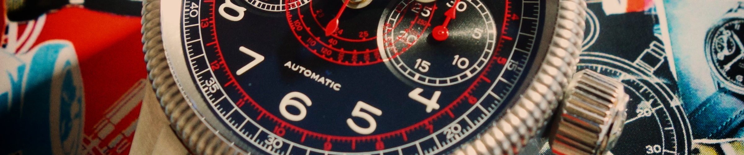 Hanhart TachyTele Vintage Retro Chronograph