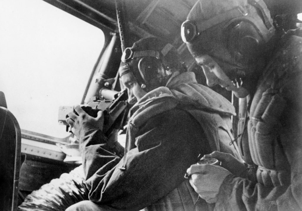 Standortbestimmung im Flugzeug Laco Beobachtungsuhr WW2 zweiter Weltkrieg