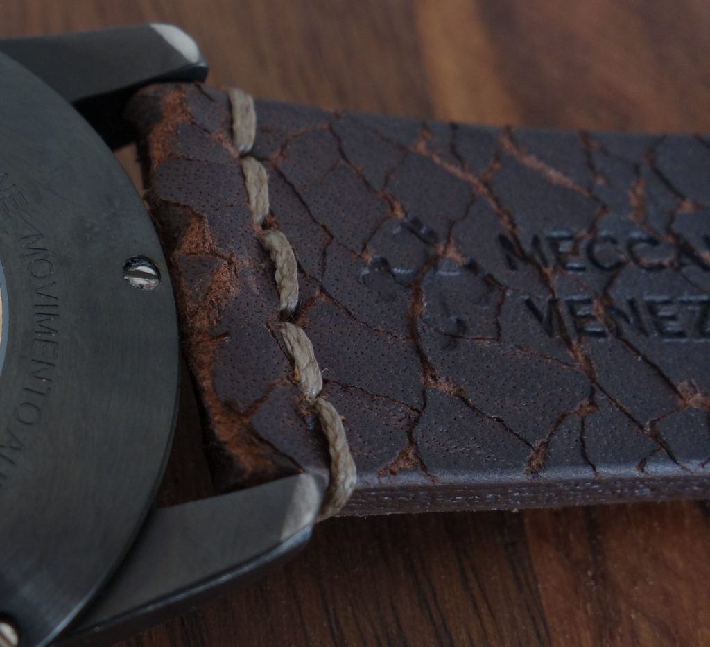 Meccaniche Veneziane Arsenale Handmade in Italy Vintage Leather Strap Lederband