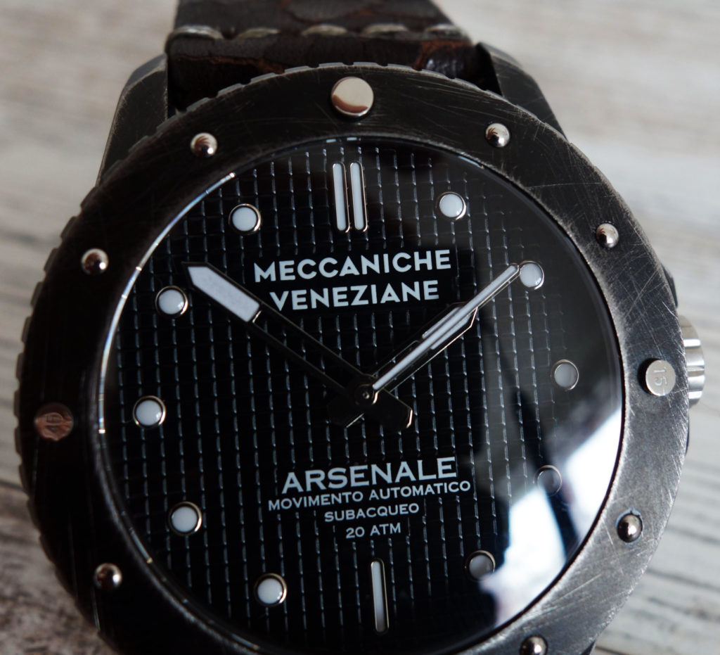 Meccaniche Veneziane Micro-Brand Waffel-Zifferblatt