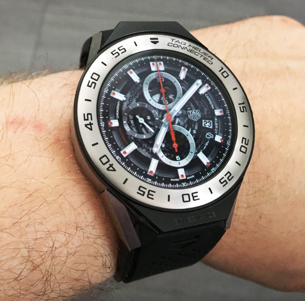 TAG Heuer Connected Modular 45 Android 2.0 Smartwatch with iPhone Wristshot