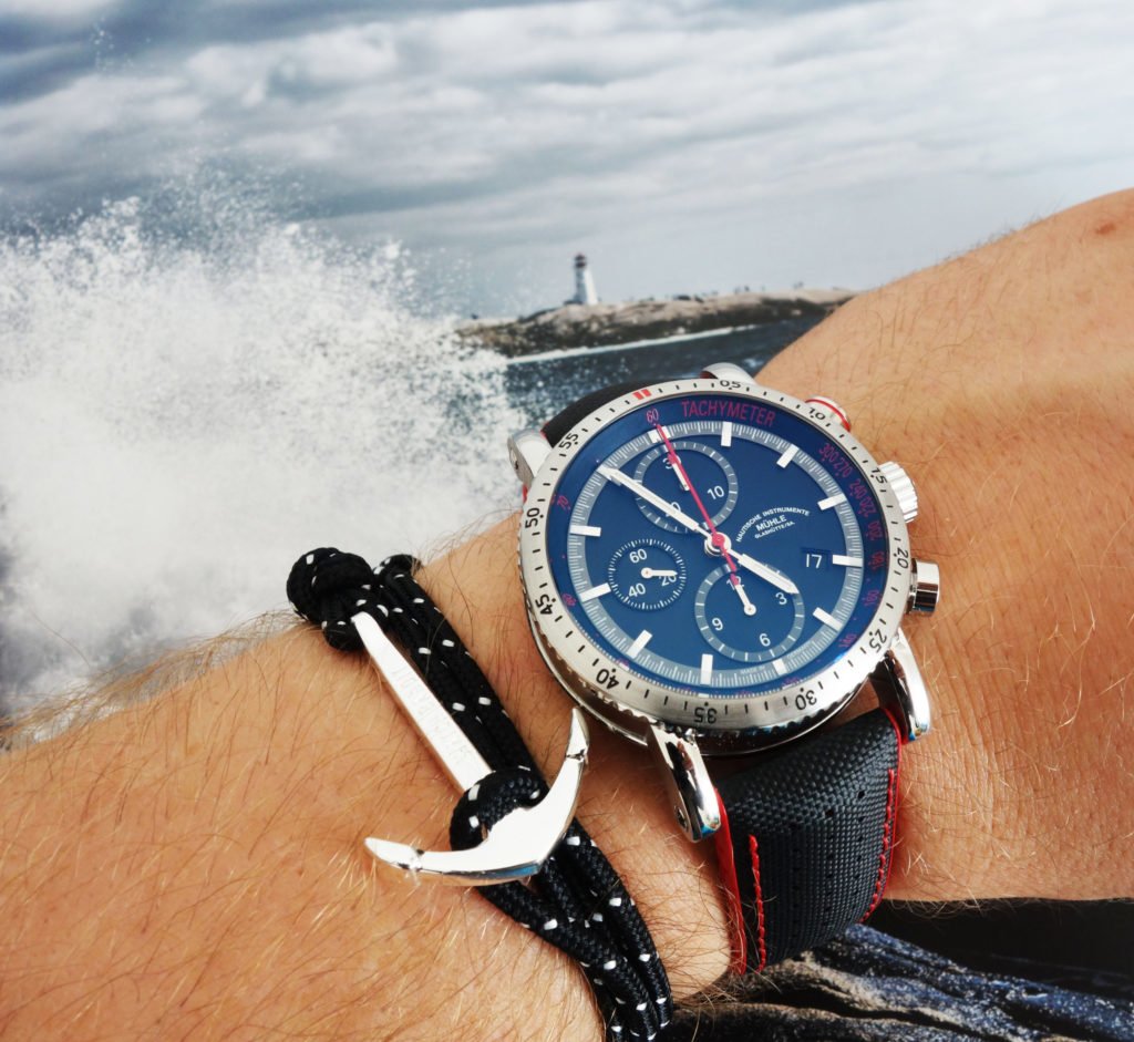 Mühle Glashütte Teutonia Sport I Waves Mare Sea Leuchtturm