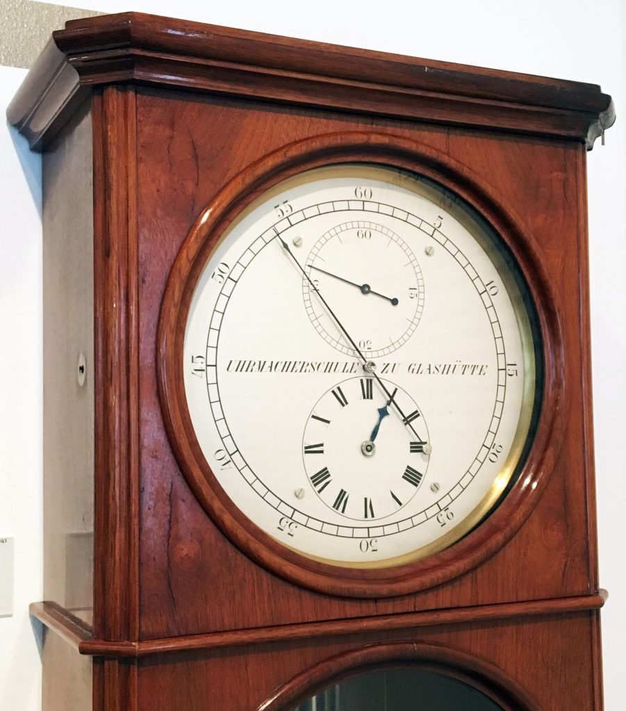 Historischer Regulator Uhrmacherschule Glashütte