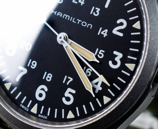hamilton khaki field mechanical lume