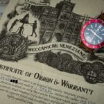Meccaniche Veneziane Certificate of Origin Warranty
