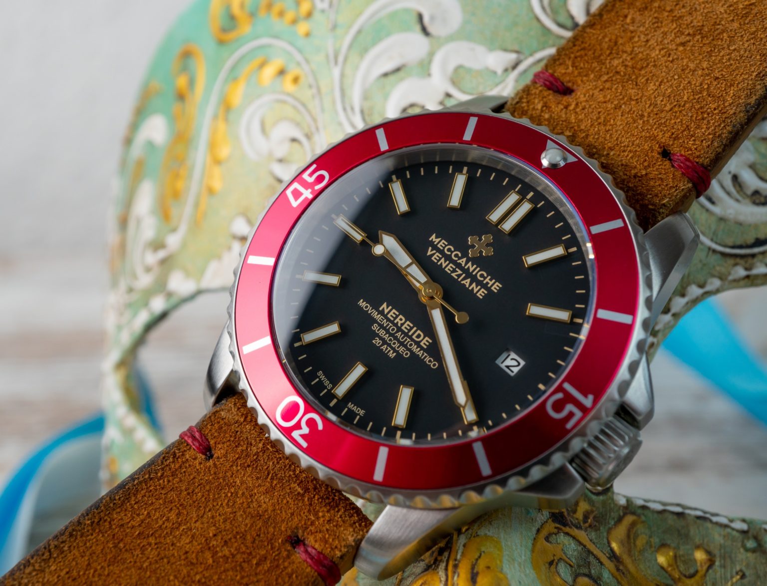 Meccaniche Veneziane Nereide Rubino Red