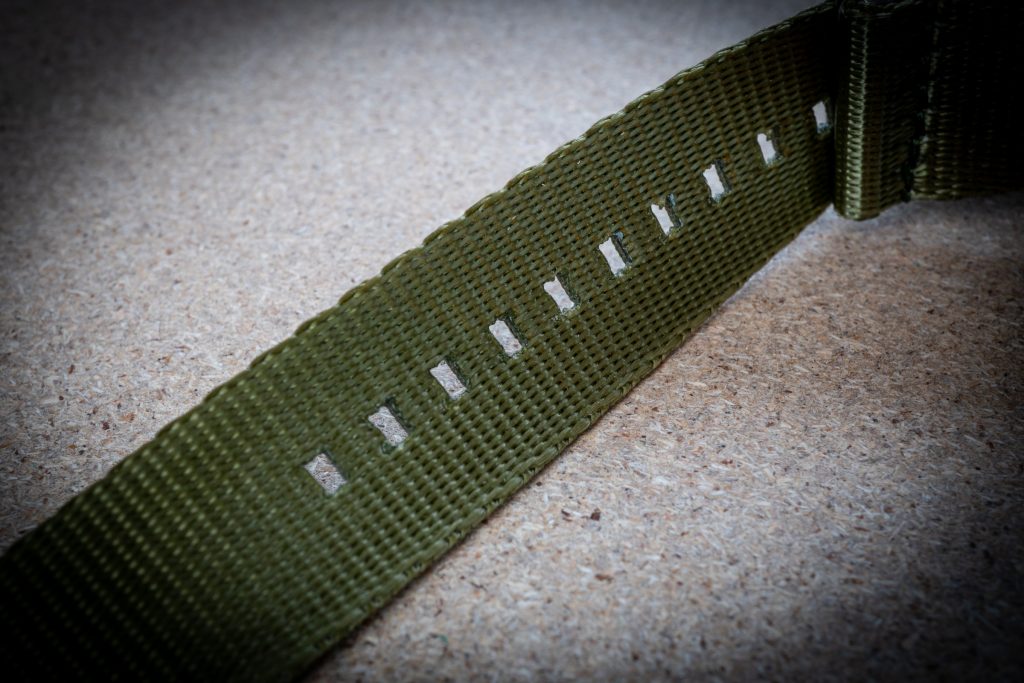 Seatbelt Natoband Watchbandit Versiegelung