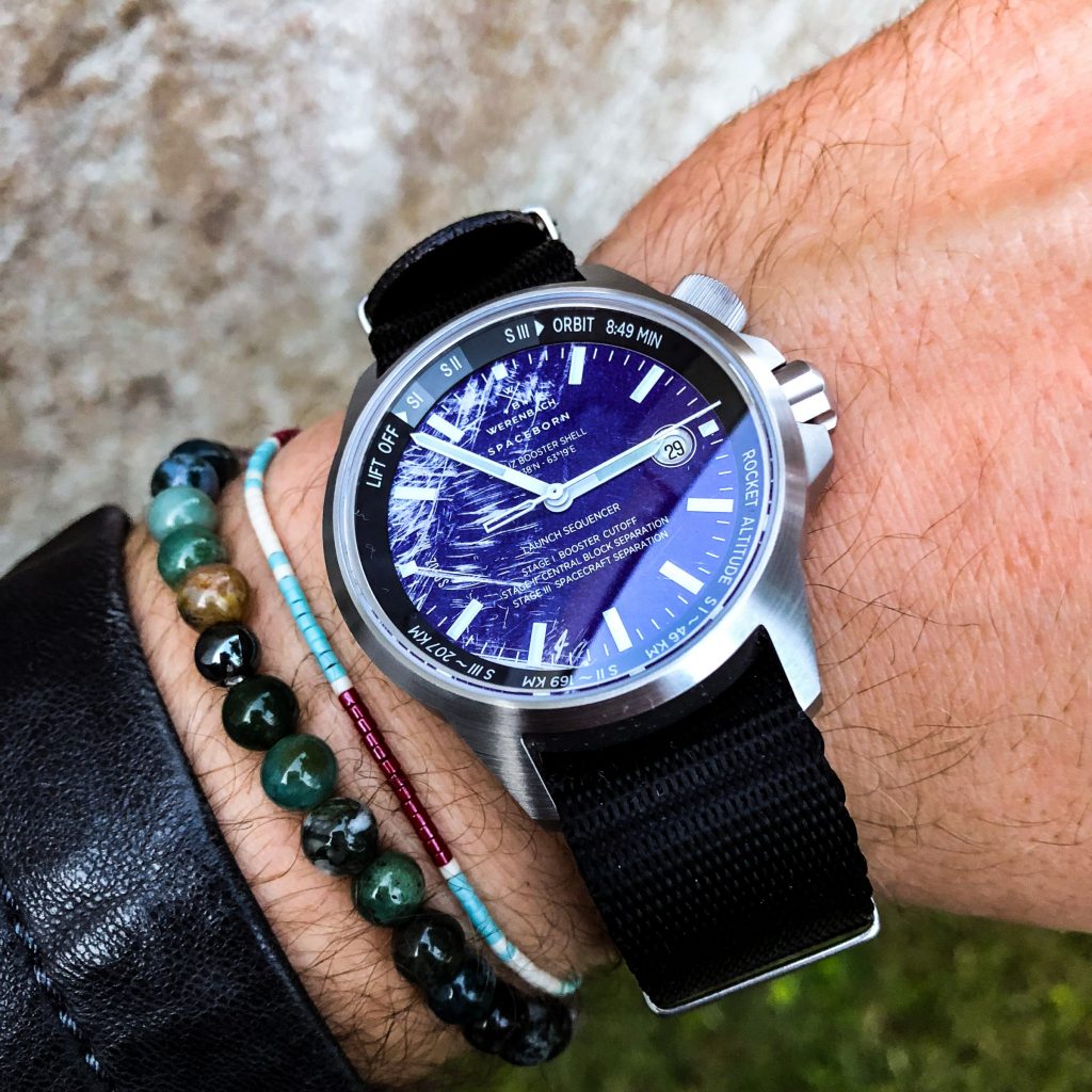 Werenbach Leonov BTO Nato Uhrenarmband schwarz