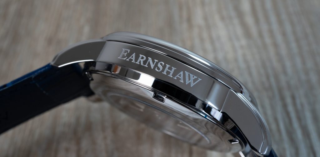Thomas Earnshaw Uhr Precisto Longitude ES-8803 Gravur Seite