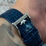 Thomas Earnshaw Uhr Precisto Longitude ES-8803 Lederband blau