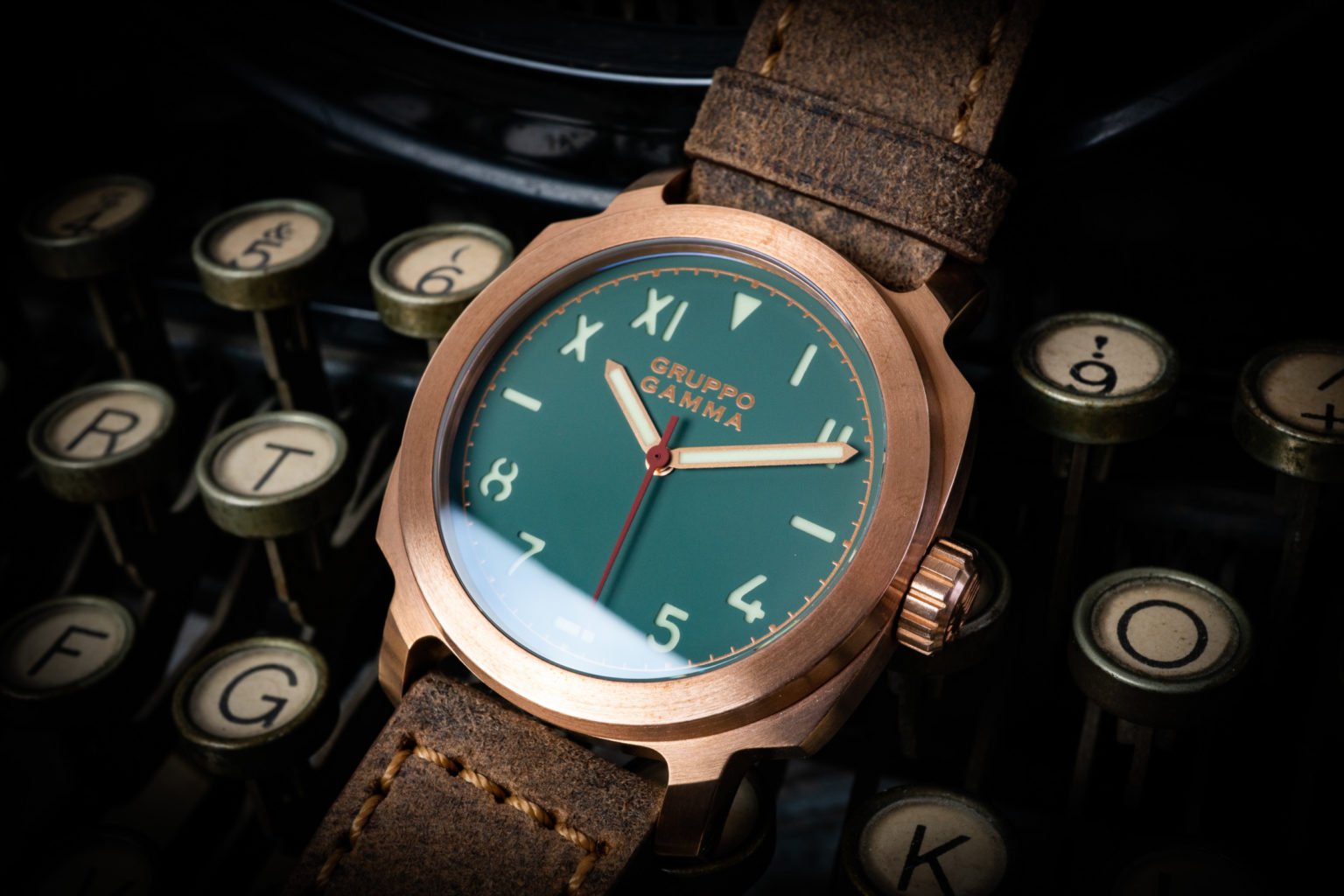 Gruppo Gamma Vanguard Retro AN-13 Bronze Panerai Homage