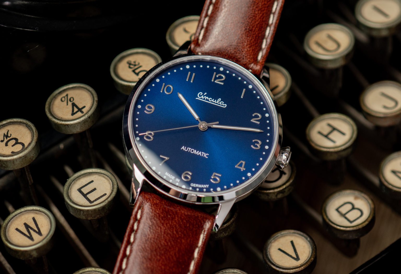Circula Heritage PUW Kaliber Uhr Kopie 3 Head