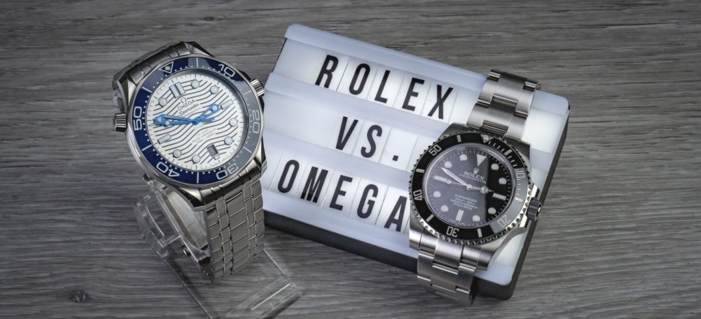 Rolex Submariner vs. Omega Seamaster Diver 300m