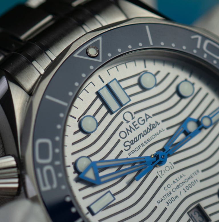 Wellen Zifferblatt Omega Seamaster Diver 300m