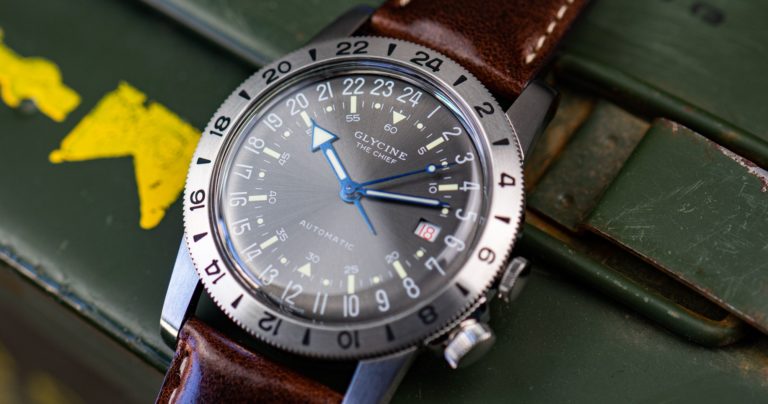 Glycine Airman Retro-Fliegeruhr Swiss Made Test Erfahrungen