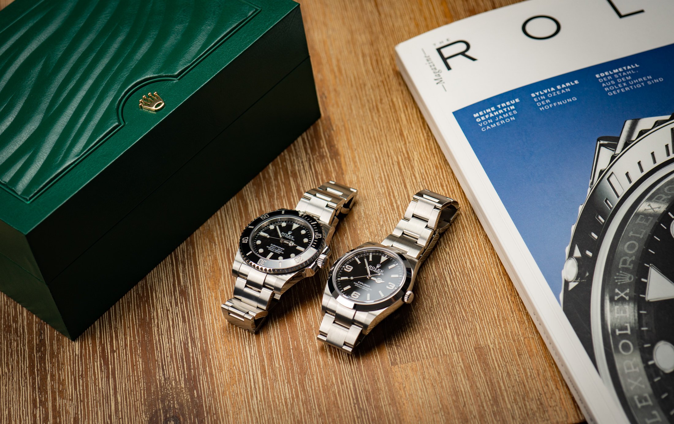 Rolex-Explorer-I-vs.-Submariner-Test