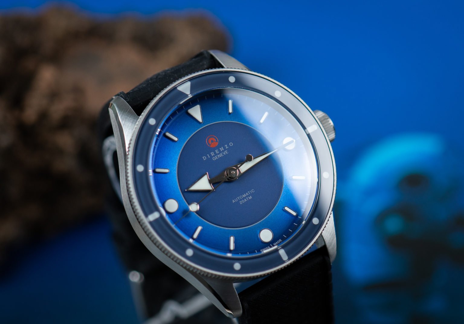 Direnzo DRZ_03 blau Hands On Erfahrungen Swiss Made