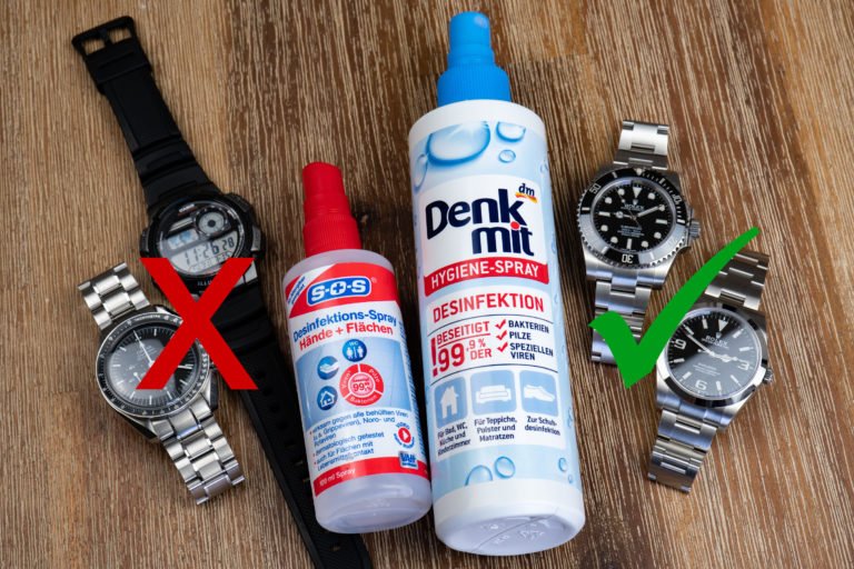 Uhr Smartwatch desinfizieren Viren
