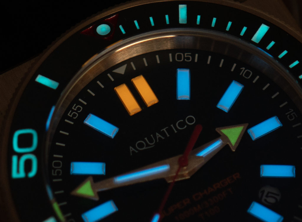 Aquatico-Super-Charger-Dive-1000-Bronze-Tritium-Uhr-mb-microtec-Trigalight