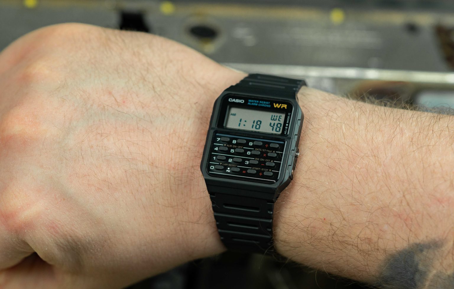 casio uhr zurück in die zukunft