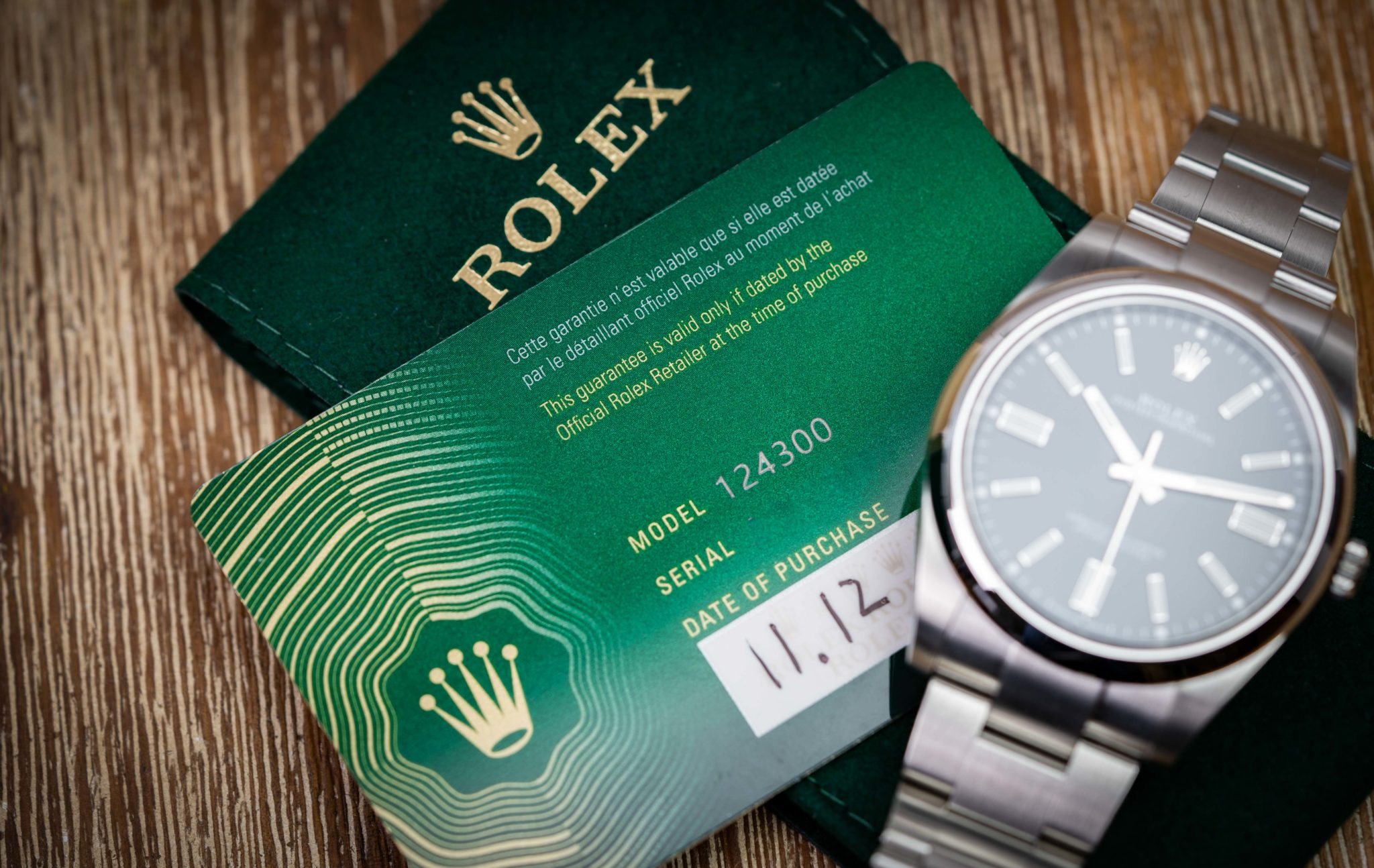 Rolex Neue Garantiekarte Tschüss Ländercode (LC100 & Co