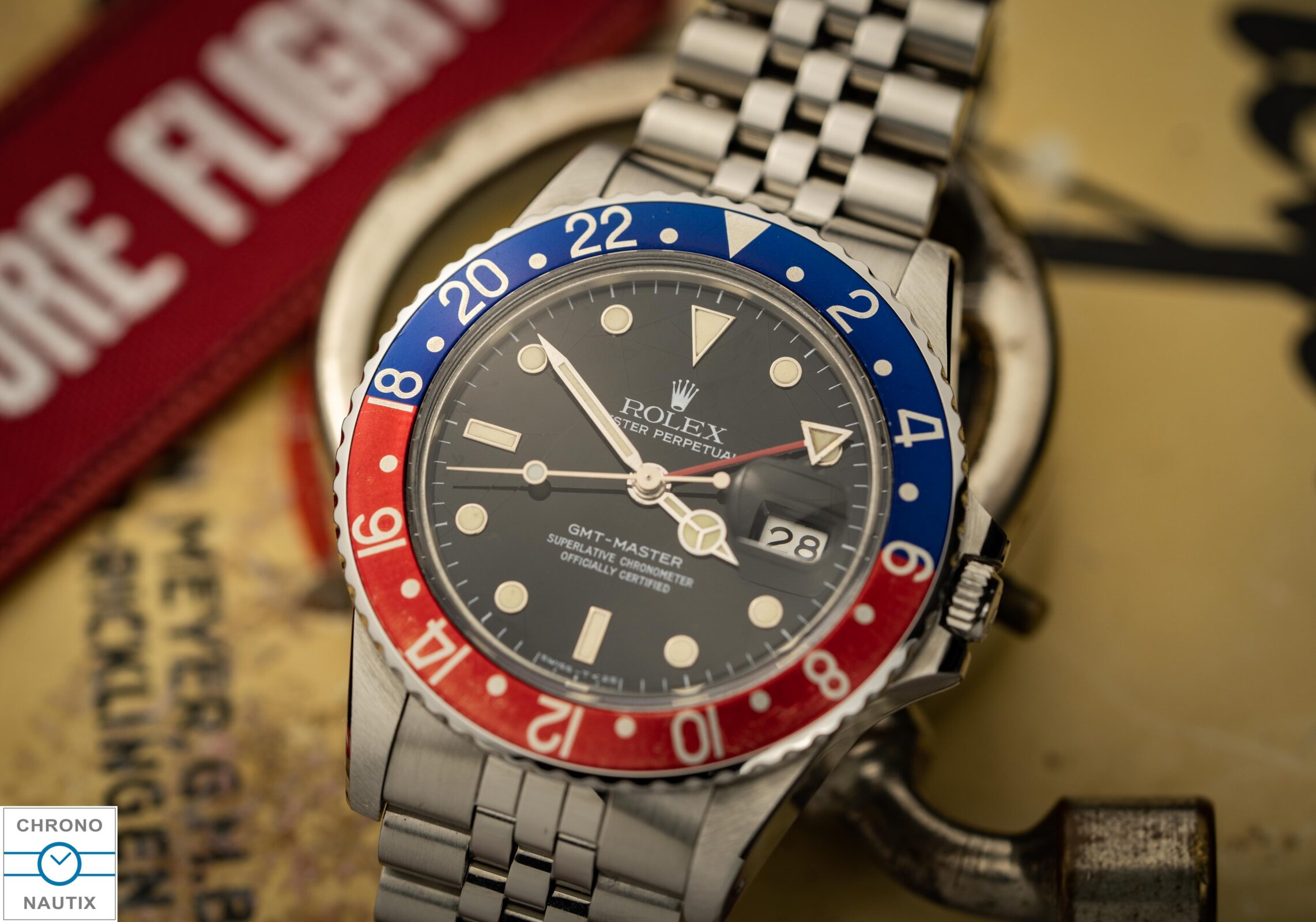 Rolex GMT Master 16750 Spider Dial 10