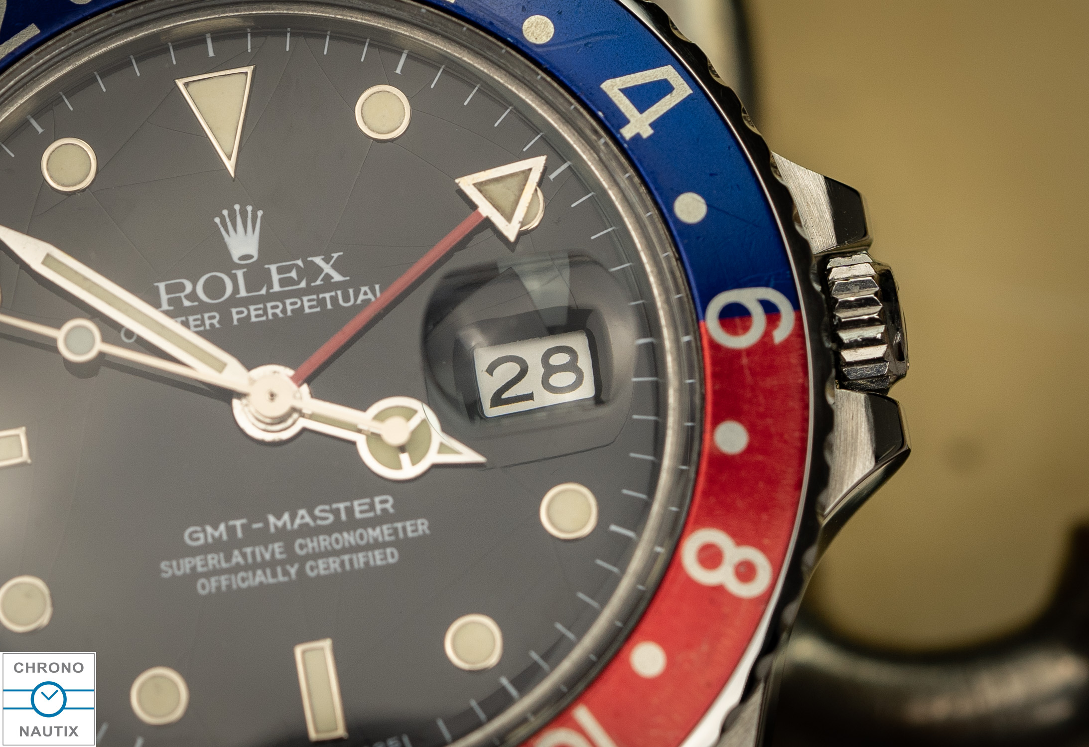 Rolex GMT Master 16750 Spider Dial 11