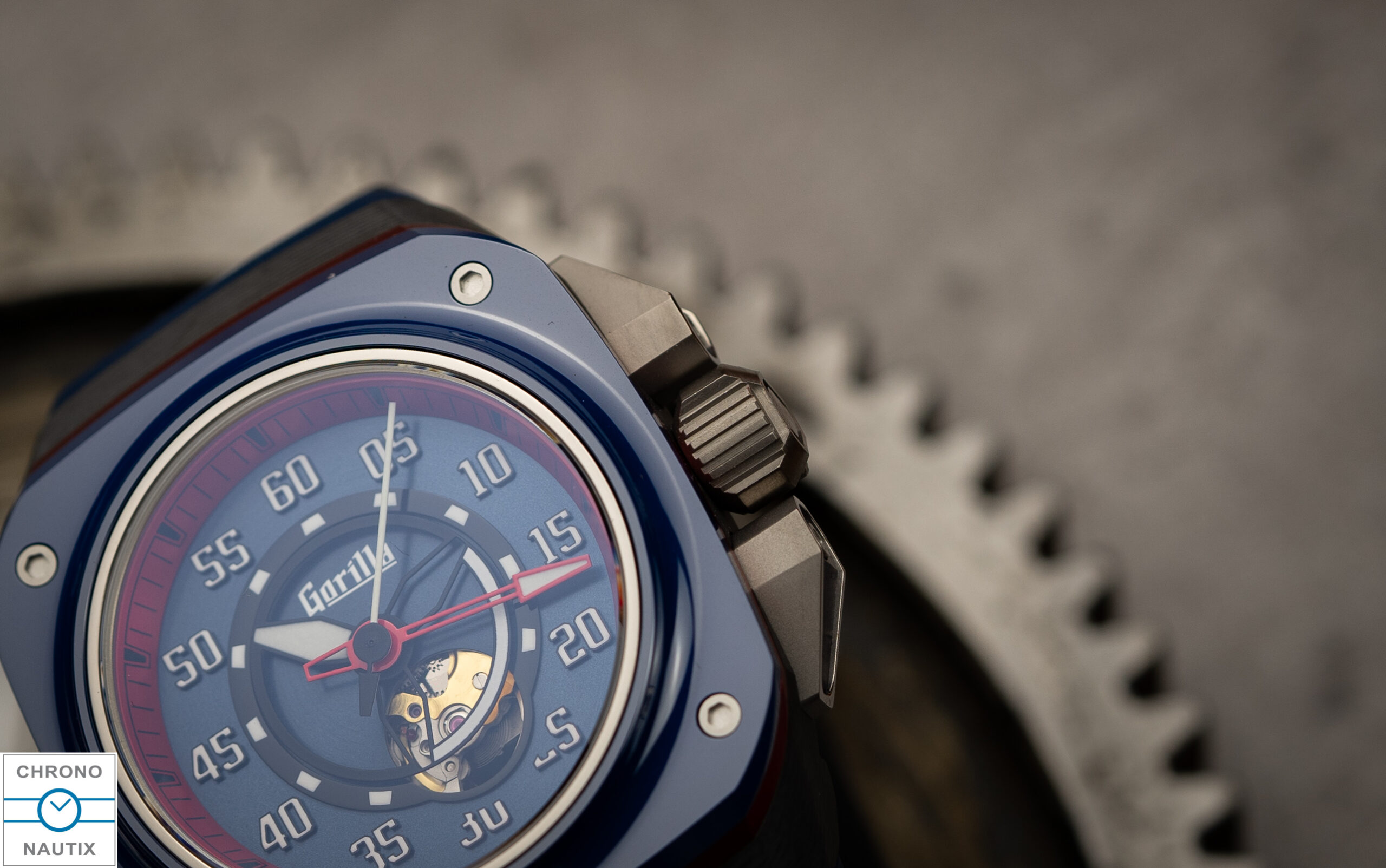 Gorilla Watches Uhren Fastback GT Blue Demon Test 11