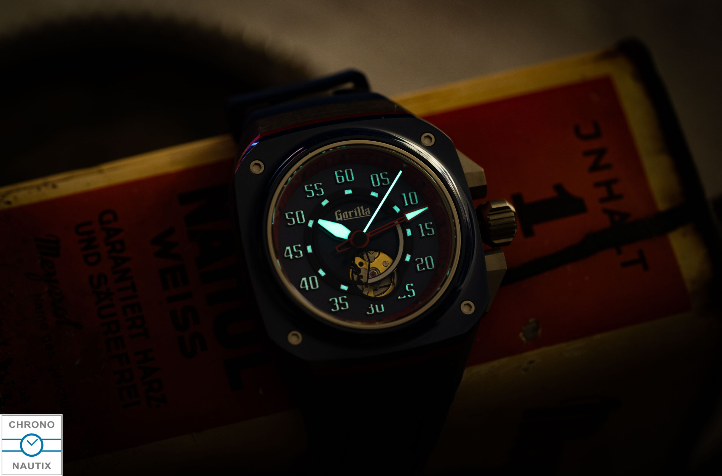 Gorilla Watches Uhren Fastback GT Blue Demon Test 18