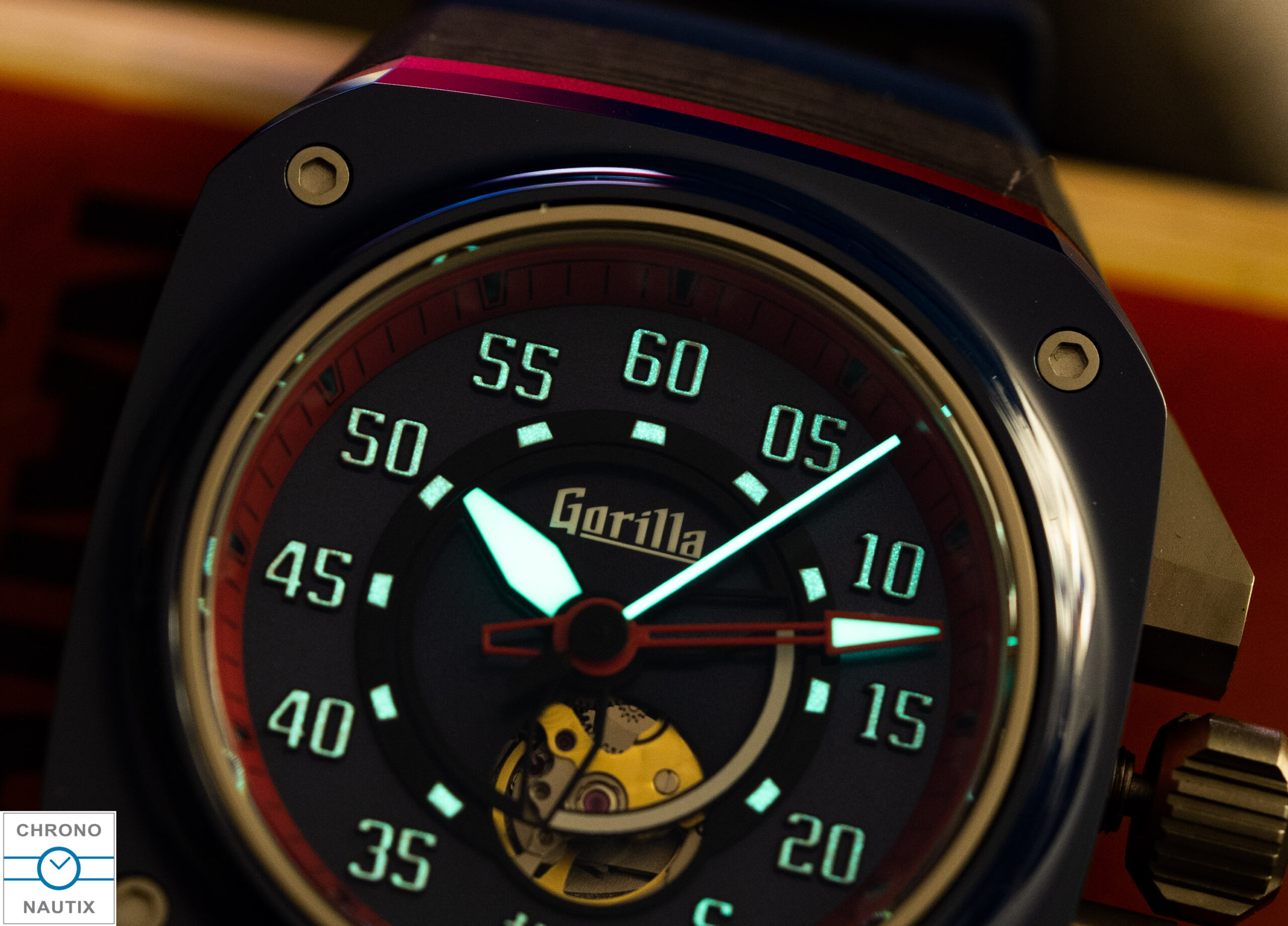 Gorilla Watches Uhren Fastback GT Blue Demon Test 19