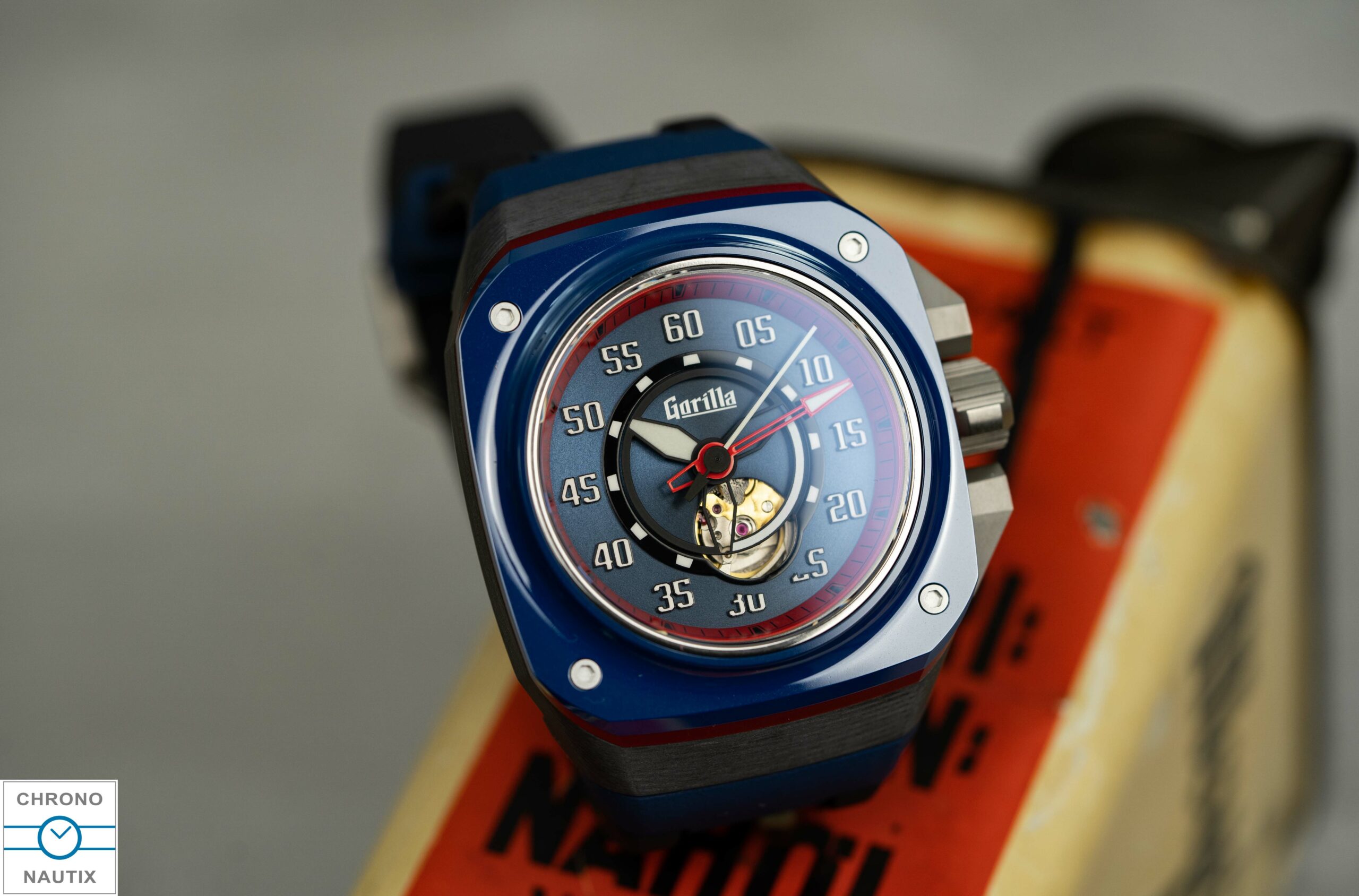 Gorilla Watches Uhren Fastback GT Blue Demon Test 2