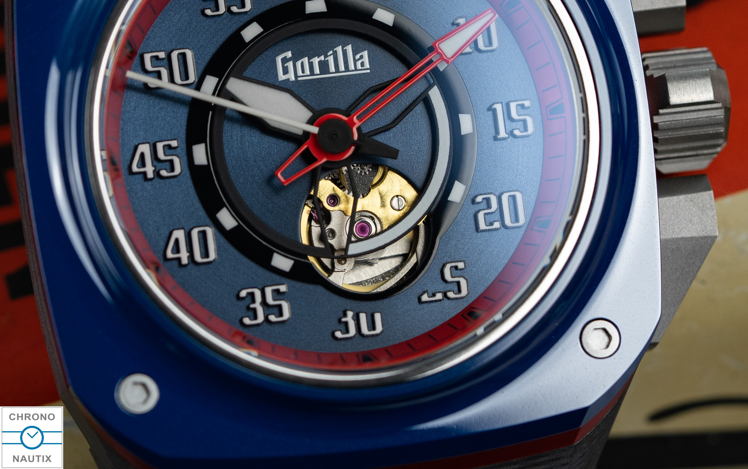Gorilla Watches Uhren Fastback GT Blue Demon Test 3