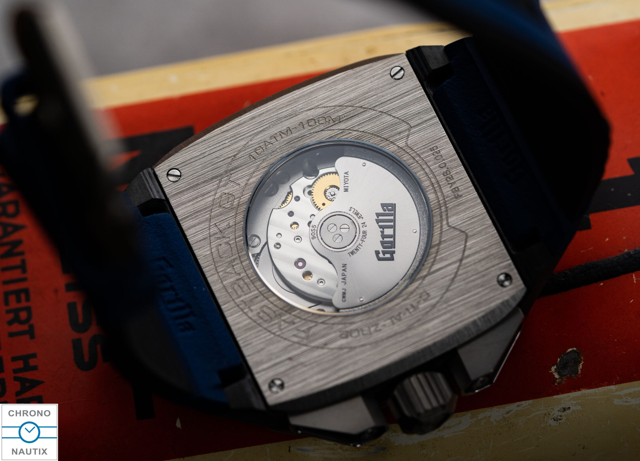 Gorilla Watches Uhren Fastback GT Blue Demon Test 4