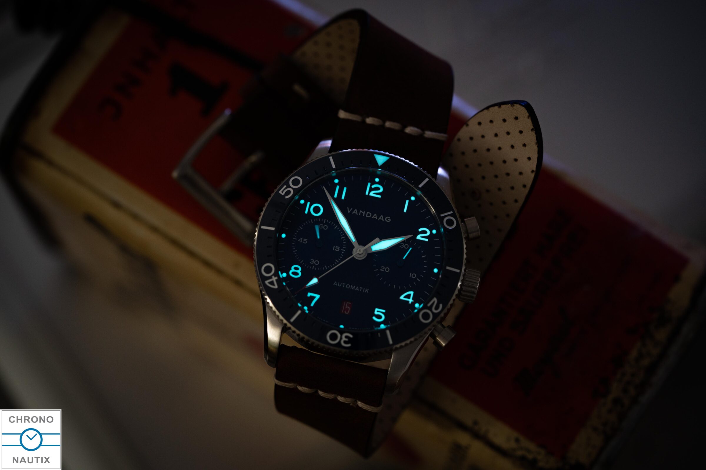 Vandaag Schallmauer Automatik Chronograph Kickstarter 20