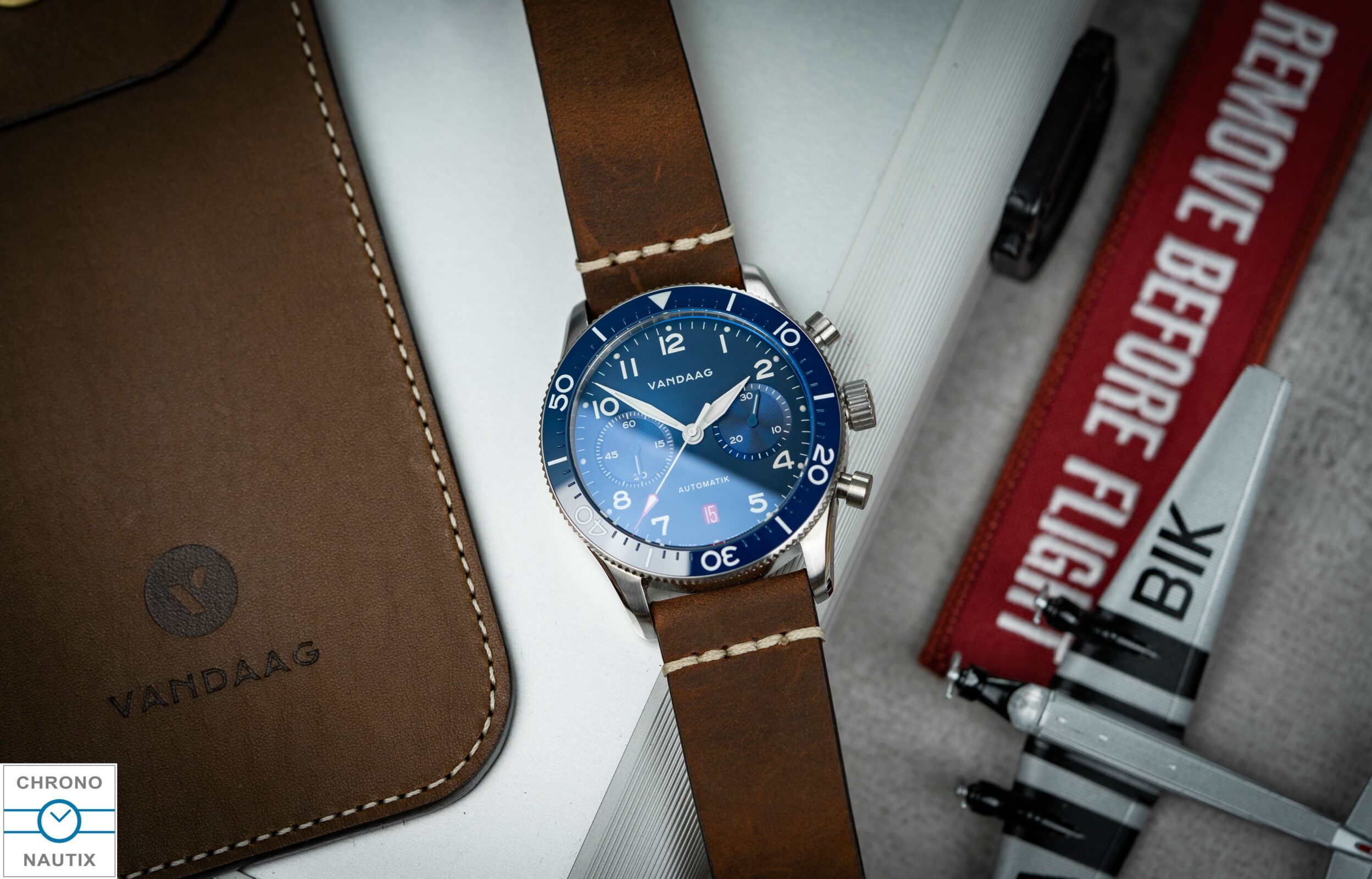 Vandaag Schallmauer Automatik Chronograph Kickstarter 28