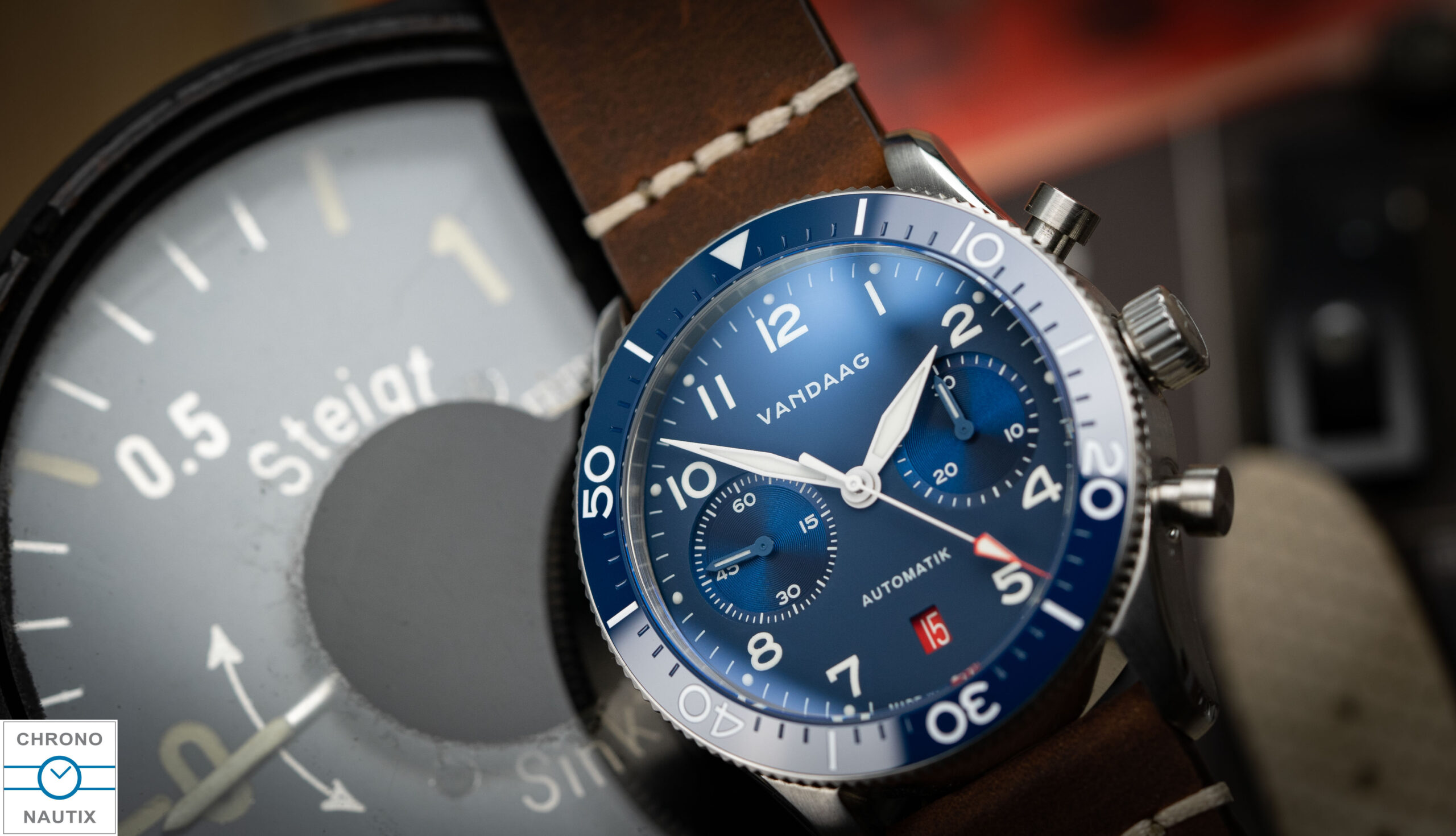 Vandaag Schallmauer Automatik Chronograph Kickstarter 4