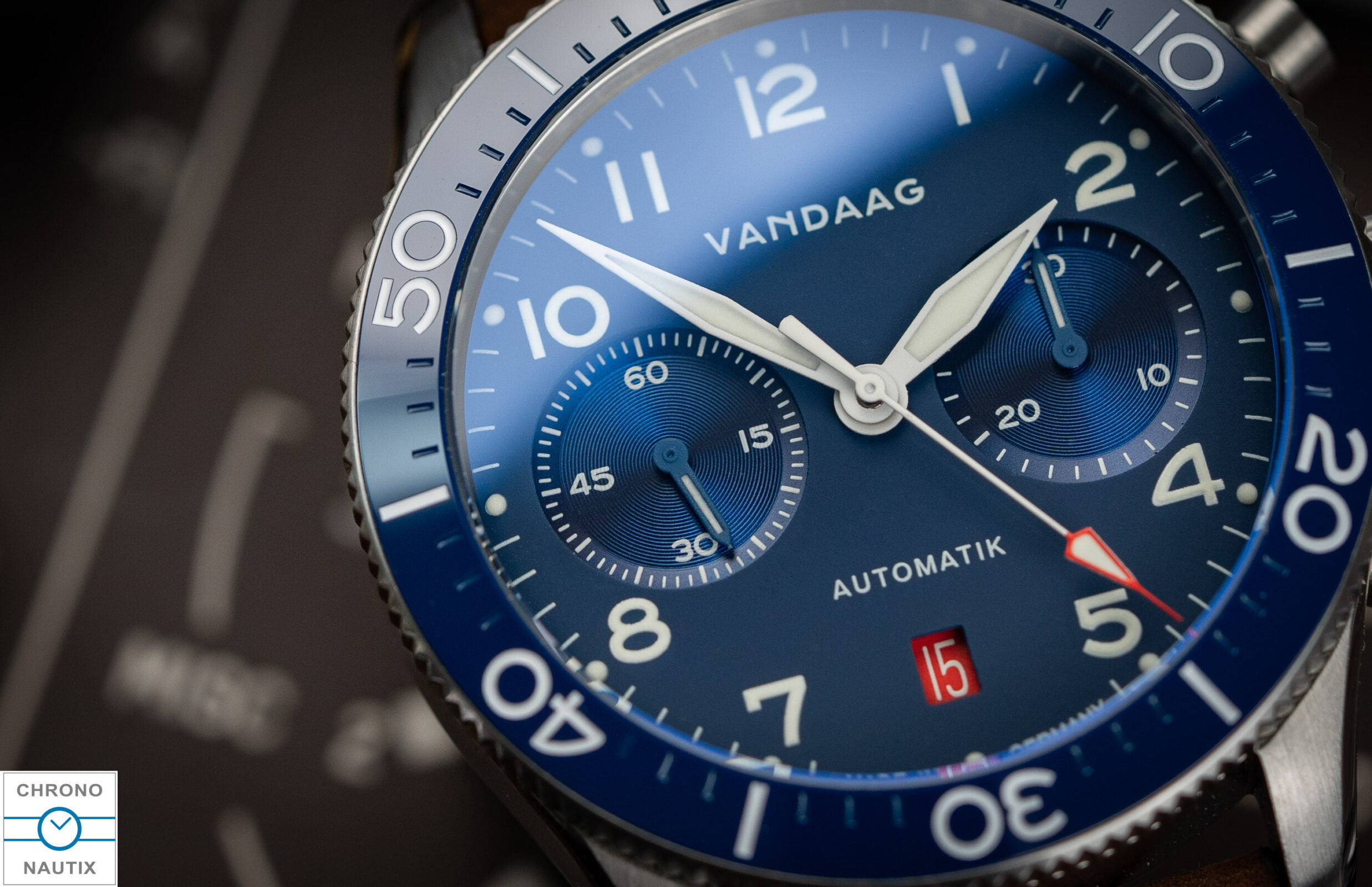 Vandaag Schallmauer Automatik Chronograph Kickstarter 5