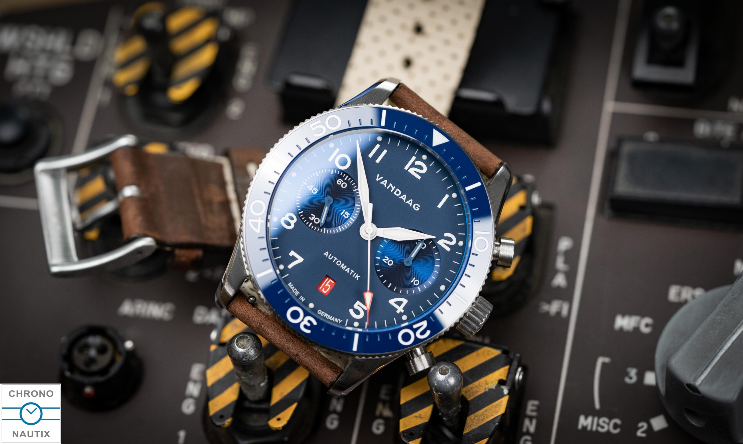 Vandaag Schallmauer Automatik Chronograph Kickstarter 7