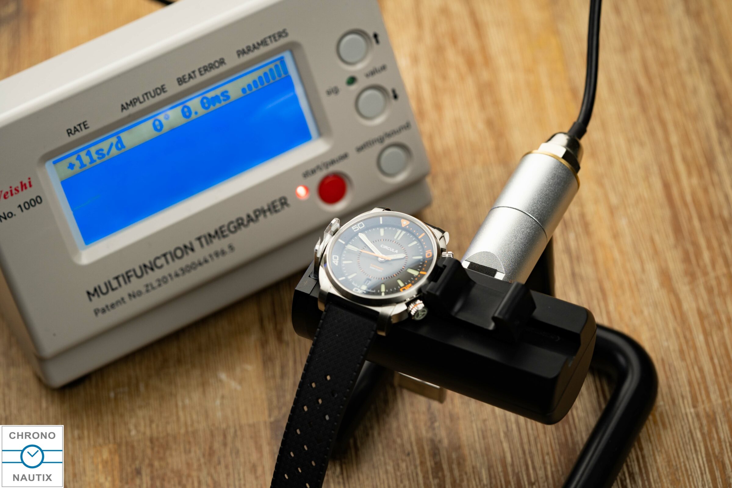 Weishi 1000 Zeitwaage Timegrapher Test 12