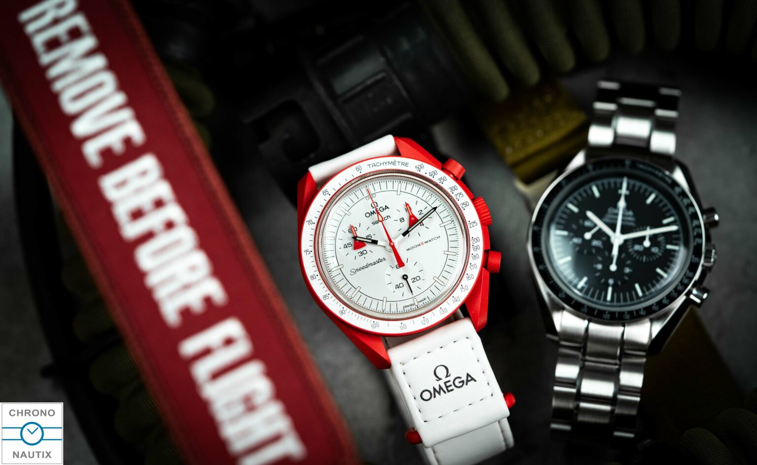 Omega MoonSwatch Swatch Mission To Mars Rot 4