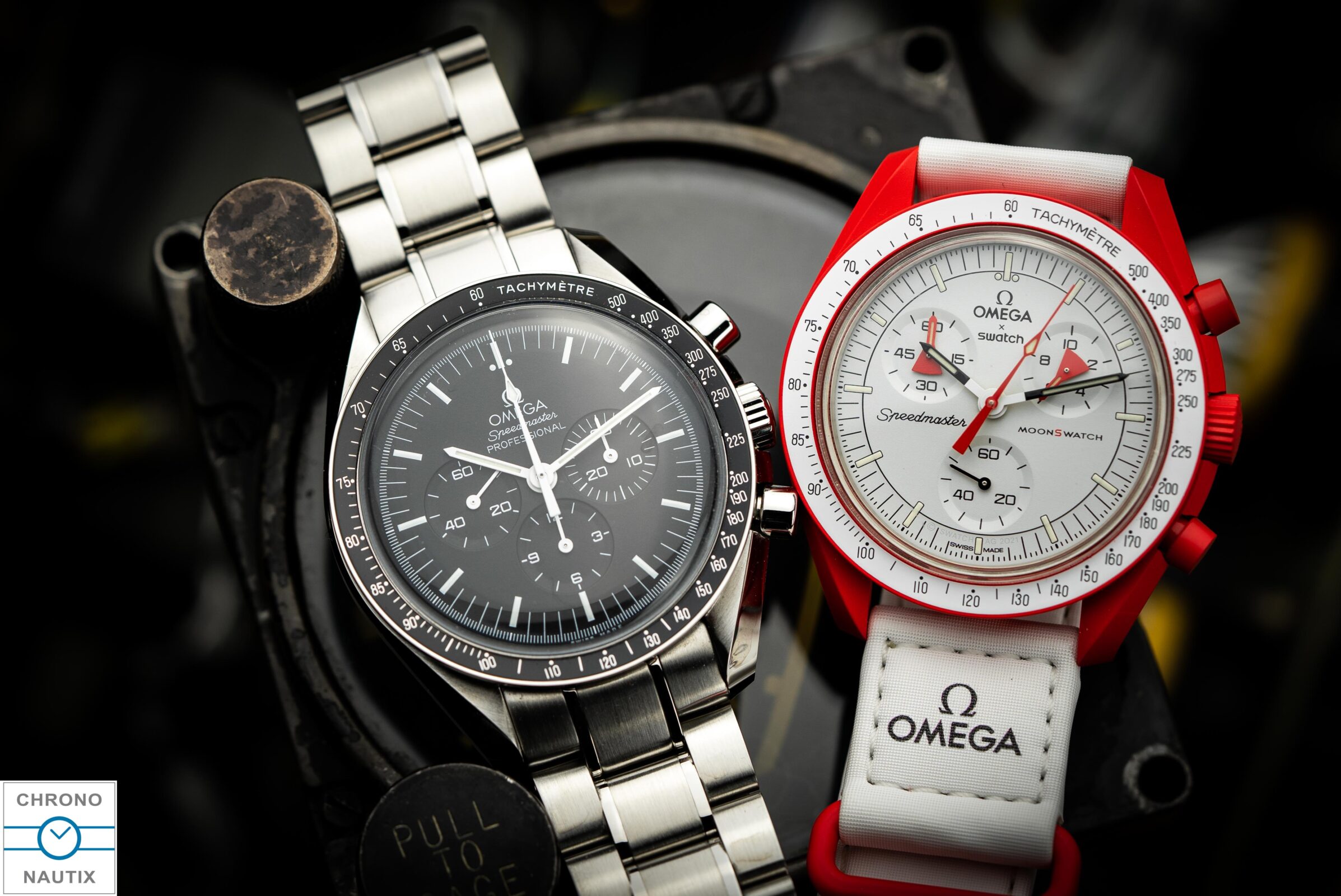 Omega MoonSwatch Swatch vs. Omega Speedmaster MoonWatch