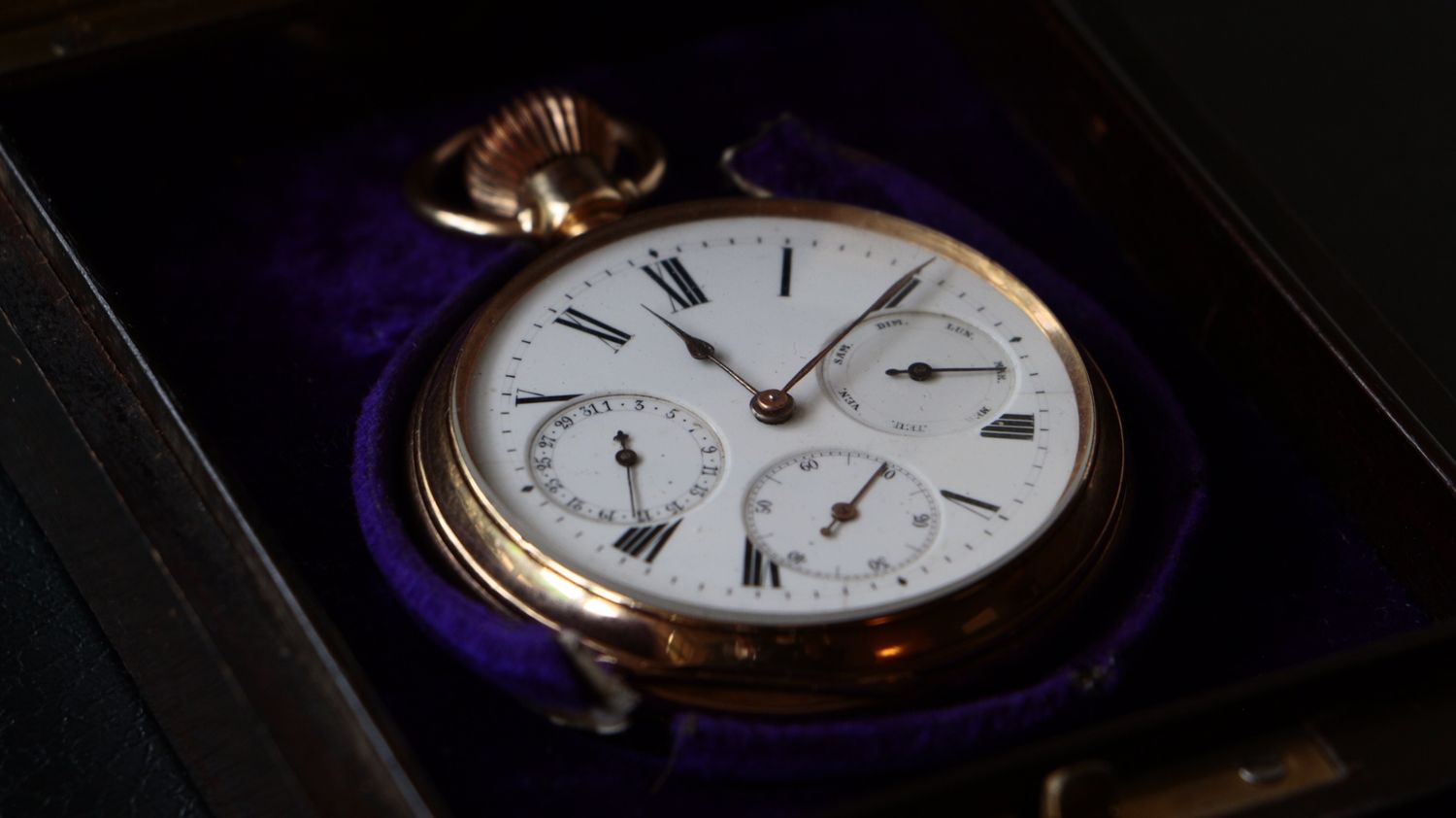 carl suchy antique pocket watch