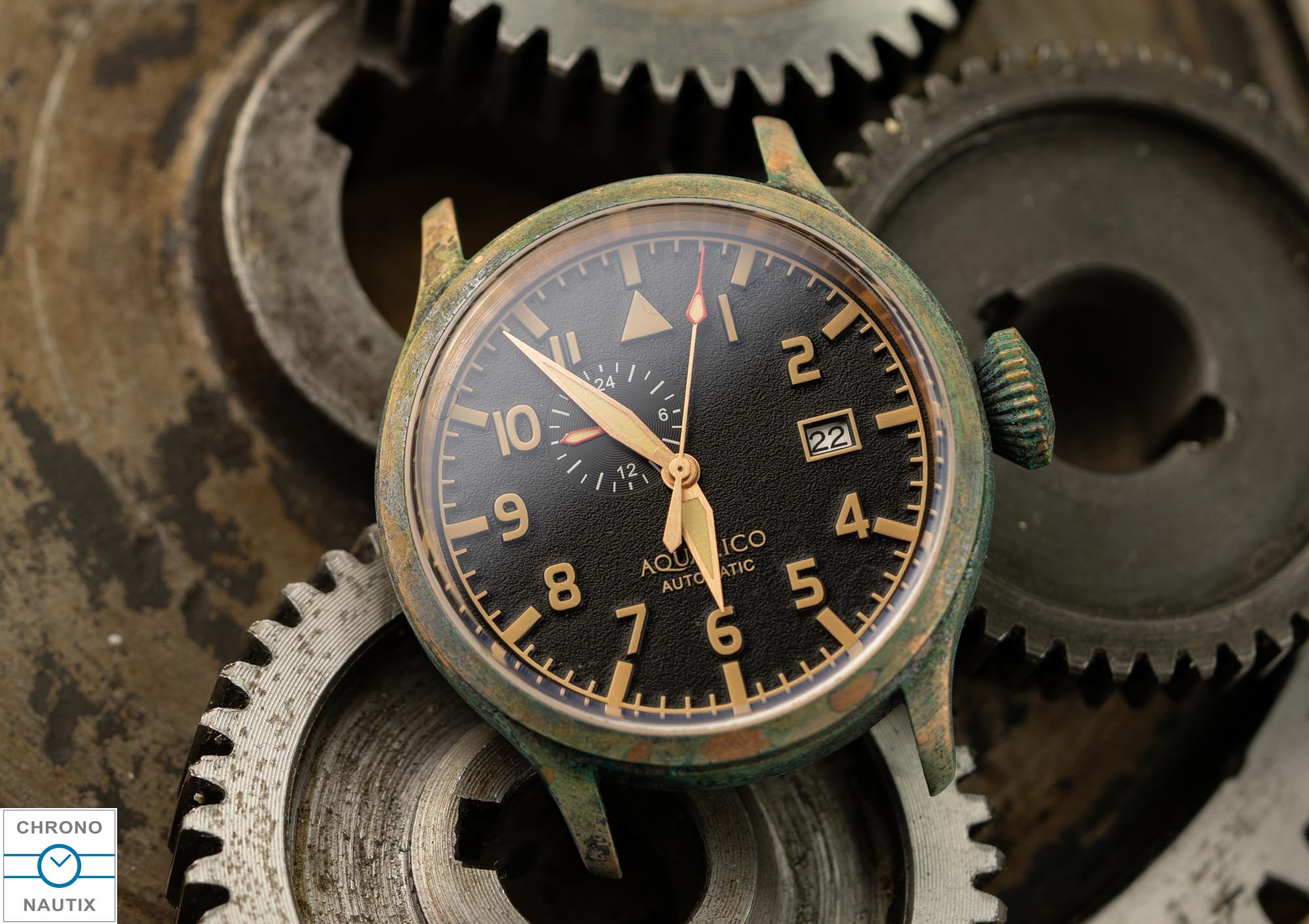 Bronze Uhr Patina entfernen erzeugen Hausmittel 14